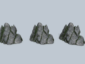 Cliff rocks 3D मॉडल