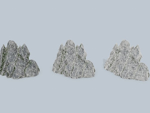 Cliff rocks 3D मॉडल