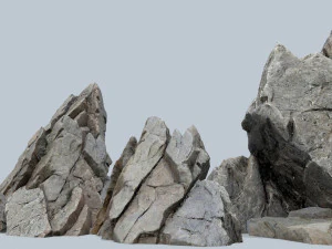 리버 스톤 3D 모델