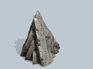 River Stone 3D Model