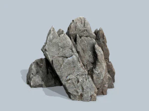 River Stone 3D Model