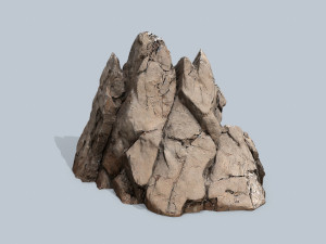 Desert rocks 3D 模型