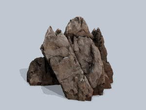Desert rocks 3D 模型