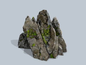 Forest rocks 3D 모델