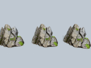 Forest rocks 3D 모델