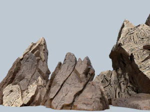 Rocce del deserto Modello 3D