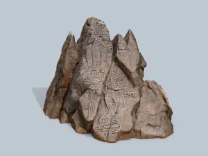 Desert rocks 3D Model
