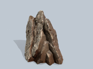 Desert rocks 3D मॉडल