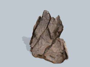 Desert rocks 3D मॉडल