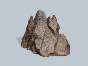 Desert rocks 3D मॉडल