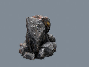 Cliff rocks 3D 模型