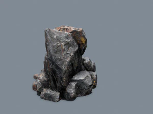 Cliff rocks 3D Model