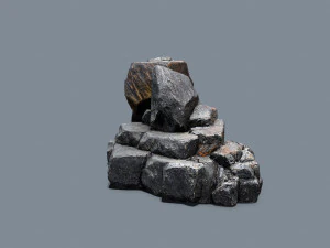 Cliff rocks 3D Model
