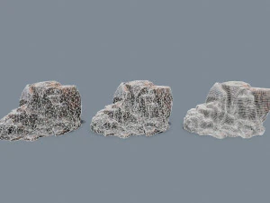 Cliff rocks 3D Model