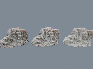 Cliff rocks 3D Model