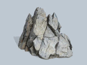 Cliff rocks 3D Model