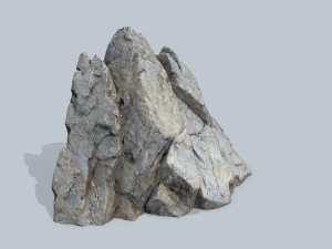 Cliff rocks Model 3D