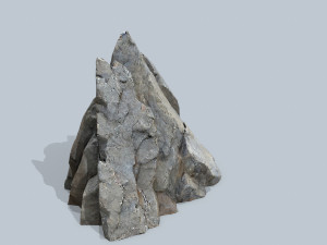 Cliff rocks Model 3D