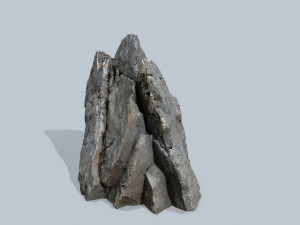 Cliff rocks Model 3D