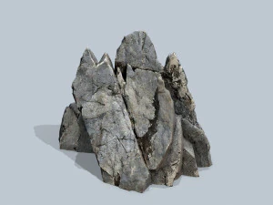 Cliff rocks 3D Model