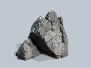 Cliff rocks Model 3D