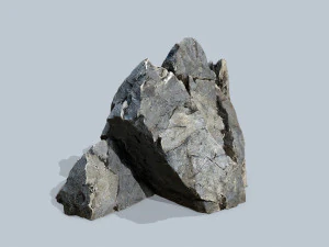 Cliff rocks 3D Model
