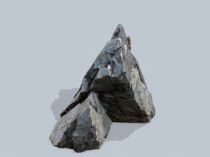 Cliff rocks Model 3D