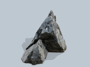 Cliff rocks 3D Model