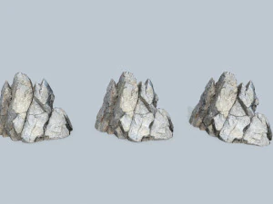 Cliff rocks 3D Model