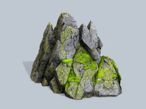 Forest rocks 3D Модель