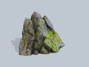 Forest rocks 3D Модель
