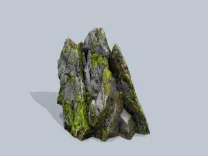 Forest rocks 3D Модель