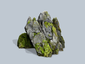 Forest rocks 3D Модель