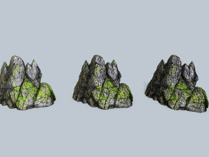 Forest rocks 3D Модель