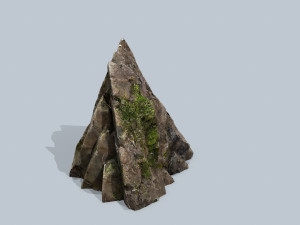 Mossy rocks Modèle 3D