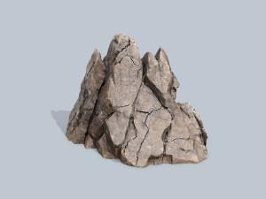 Desert rocks Model 3D