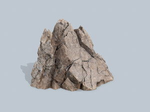 Desert rocks Model 3D