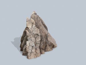 Desert rocks Model 3D