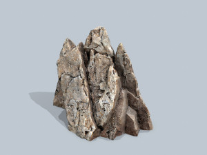 Desert rocks Model 3D