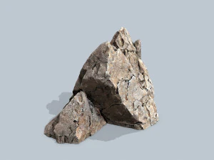 Desert rocks 3D Model