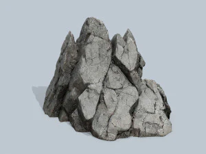 Cliff rocks 3D Model