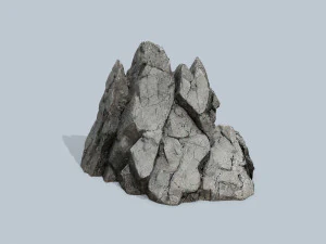 Cliff rocks 3D Model