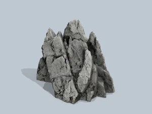 Cliff rocks 3D Model