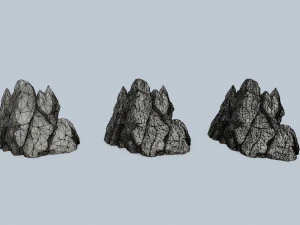 Cliff rocks 3D Model