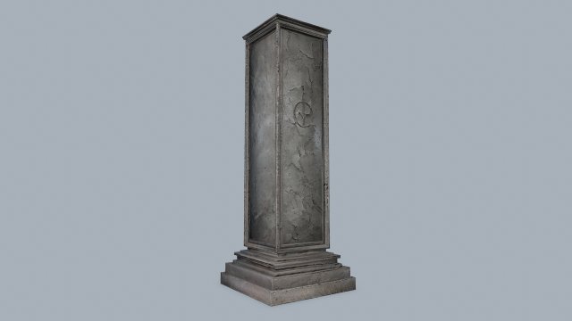 Monolith 3D Model .c4d .max .obj .3ds .fbx .stl .blend 