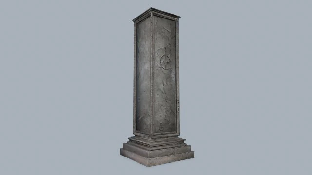 Monolith 3D Model .c4d .max .obj .3ds .fbx .stl .blend 