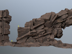 Desert rocks Model 3D