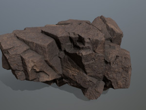 Desert rocks Model 3D