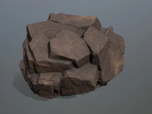 Desert rocks 3D Model