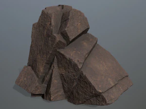 Desert rocks 3D Model